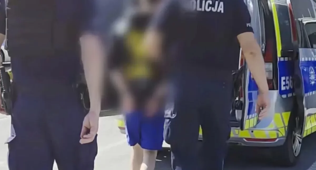 Zaatakował policjanta kamieniem i uderzył go w głowę