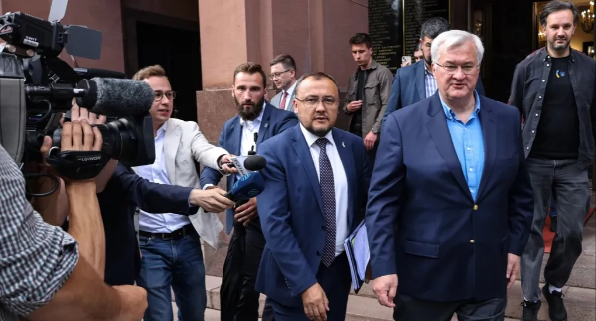 Spotkanie w cieniu sporu. Po rozmowach zapadła wymowna cisza