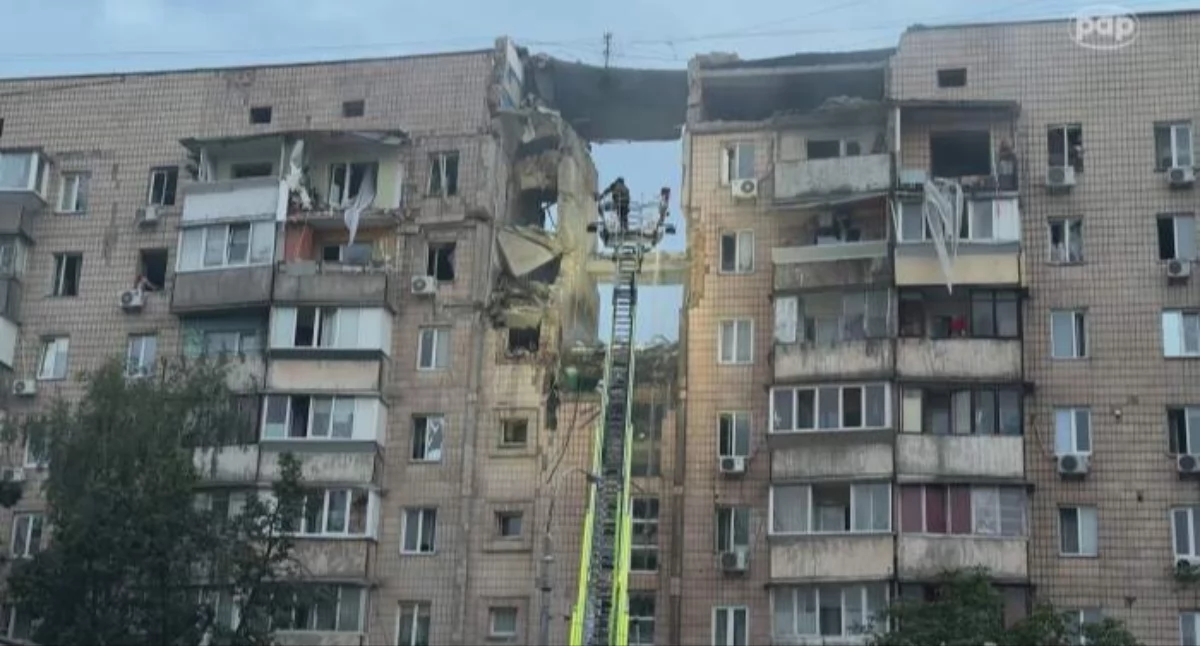 Atak Rosji na Kijów i obwód kijowski. Rośnie liczba ofiar [WIDEO]