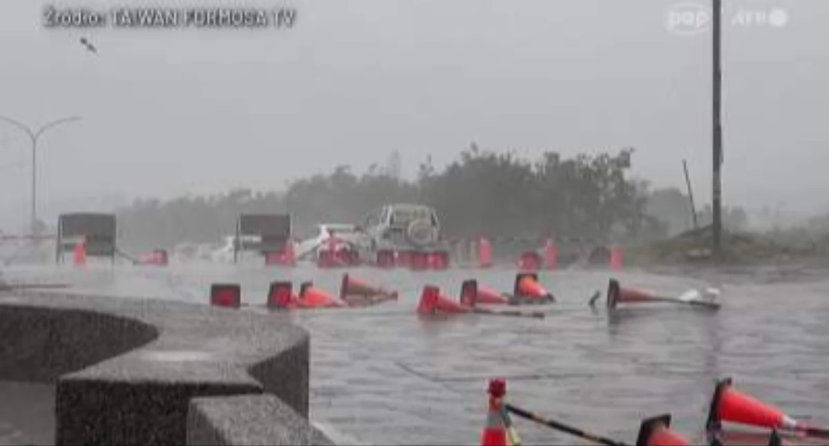 Gigant na Pacyfiku ruszył na Chiny. Służby postawione w stan alarmu [WIDEO]