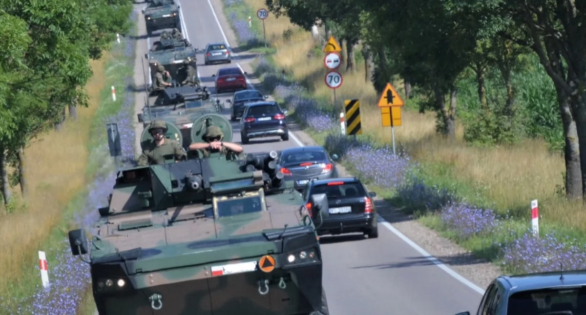 Wojsko rusza na drogi. Apel do mieszkańców w północno-wschodniej Polsce