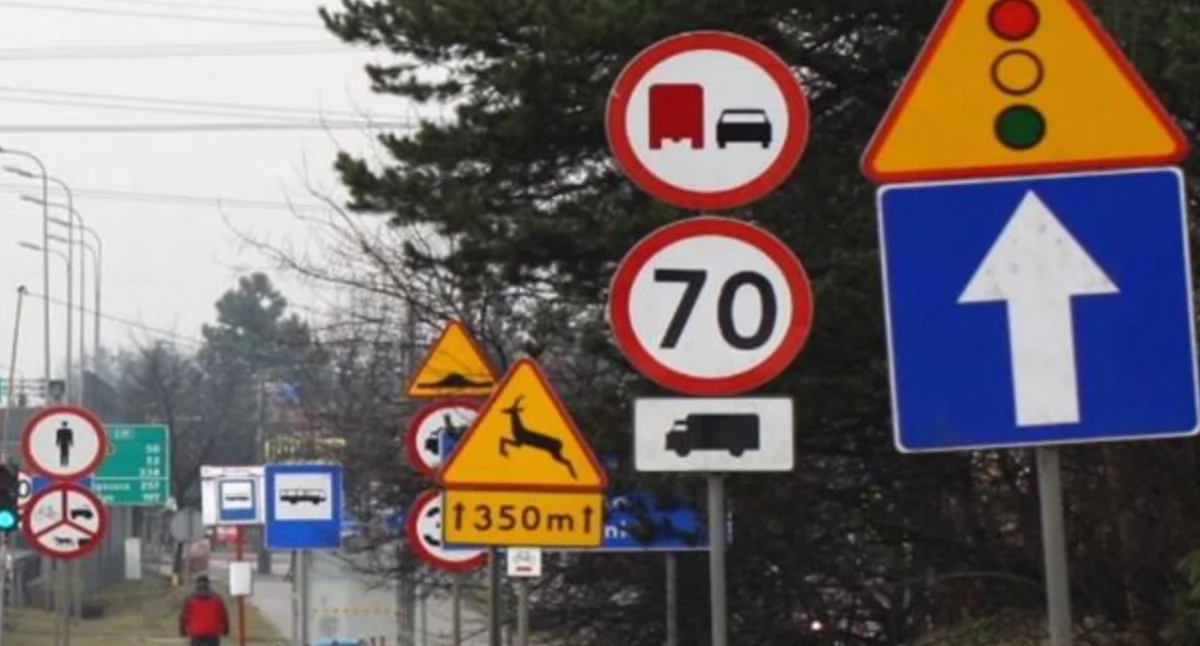 Na polskich drogach może pojawić się nowy znak drogowy