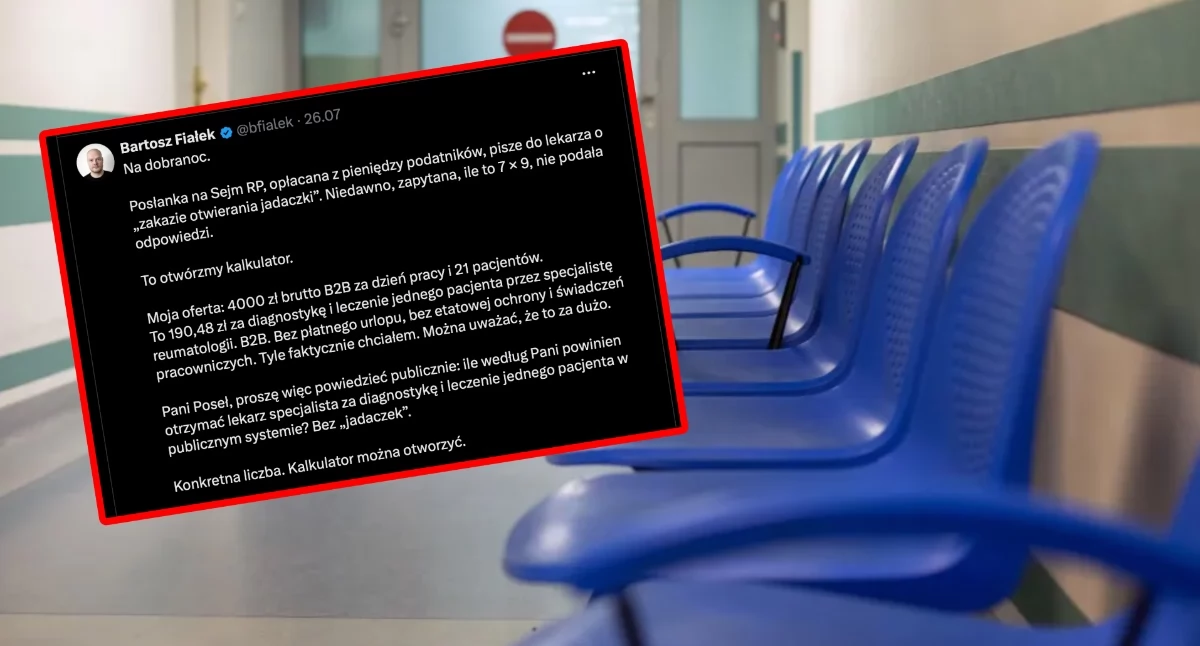 4 tys. zł za dzień pracy. Oferta lekarza wywołała burzę