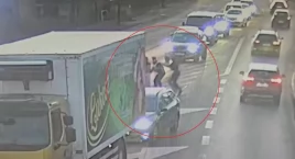 Patologia w Siemianowicach Śląskich. Wszystko nagrała kamera [VIDEO]