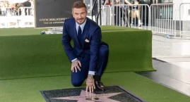 David Beckham ma swoją gwiazdę w Alei Sław w Hollywood