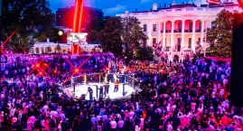 MMA, Biały Dom i tysiące widzów. Kto był wśród nich?
