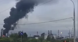 Panika w Moskwie po serii uderzeń. „Wszystko się pali”