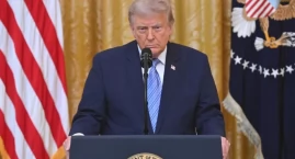 Donald Trump, prezydent USA, wygłosił blisko 30 minu&hellip;