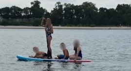 Kilometr od opiekuna. Dzieci dryfowały na SUP-ie