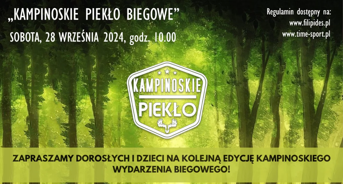 Kampinoskie Piekło Biegowe – sportowe wyzwanie dla prawdziwych twardzieli!