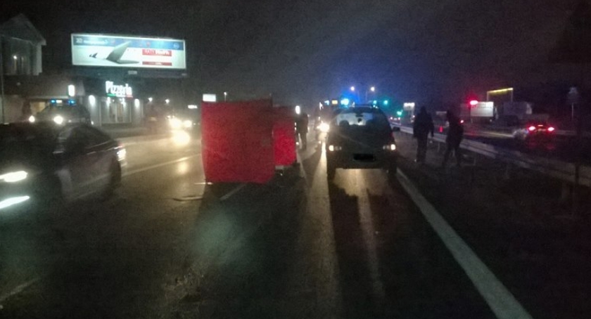 Śmiertelny wypadek na Siódemce, gmina Łomianki