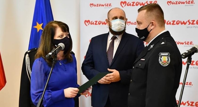 Druh z OSP Zawady Strażakiem Miesiąca