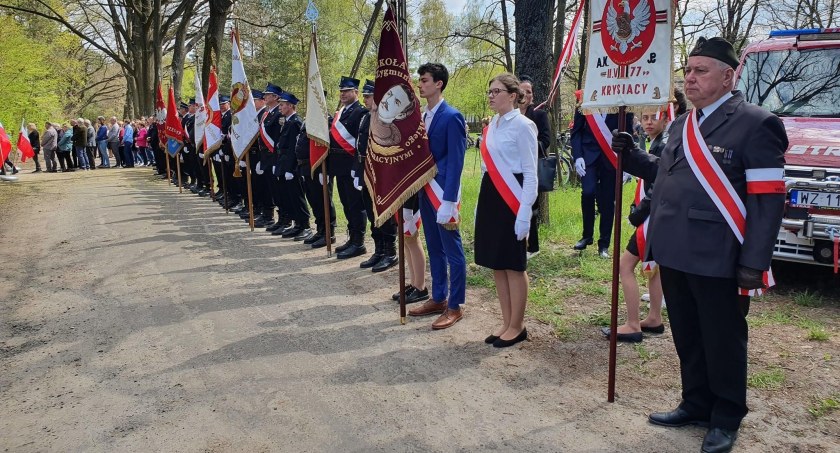 Majowe uroczystości w Kampinosie