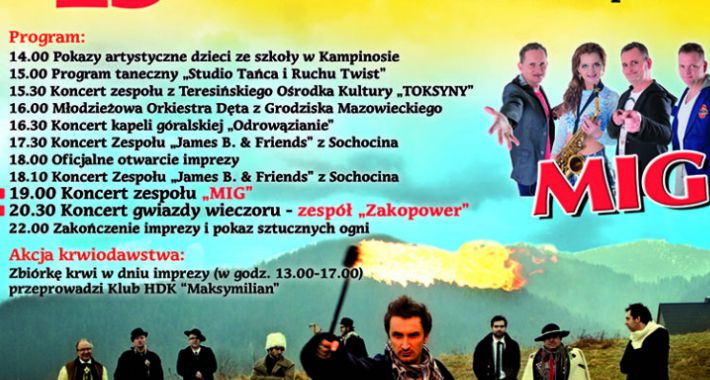 Zakopawer i MIG – koncert w Kampinosie - EKOPIKNIK 2015