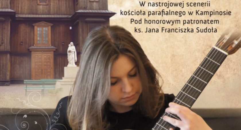 Koncert gitarowy Emilii Wiązowskiej w Kampinosie