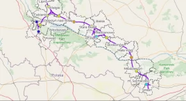 Zdjęcie przedstawia: Budowa linii kolejowych nr 5 i 50 na odcinku Węzeł CPK – Płock – Włocławek. Spotkanie informacyjne z Inwestorem