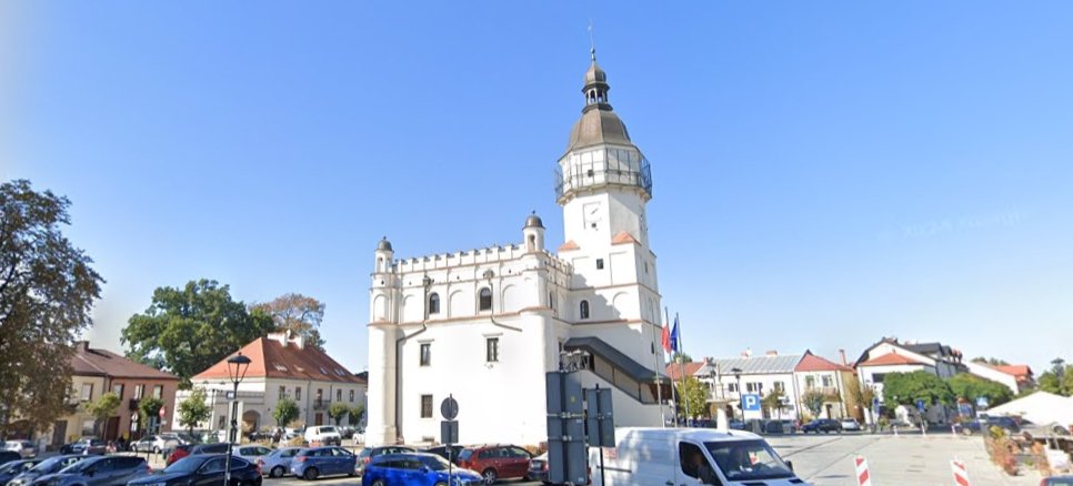 Procesja z Chrystusem na osiołku w Niedzielę Palmową w Szydłowcu