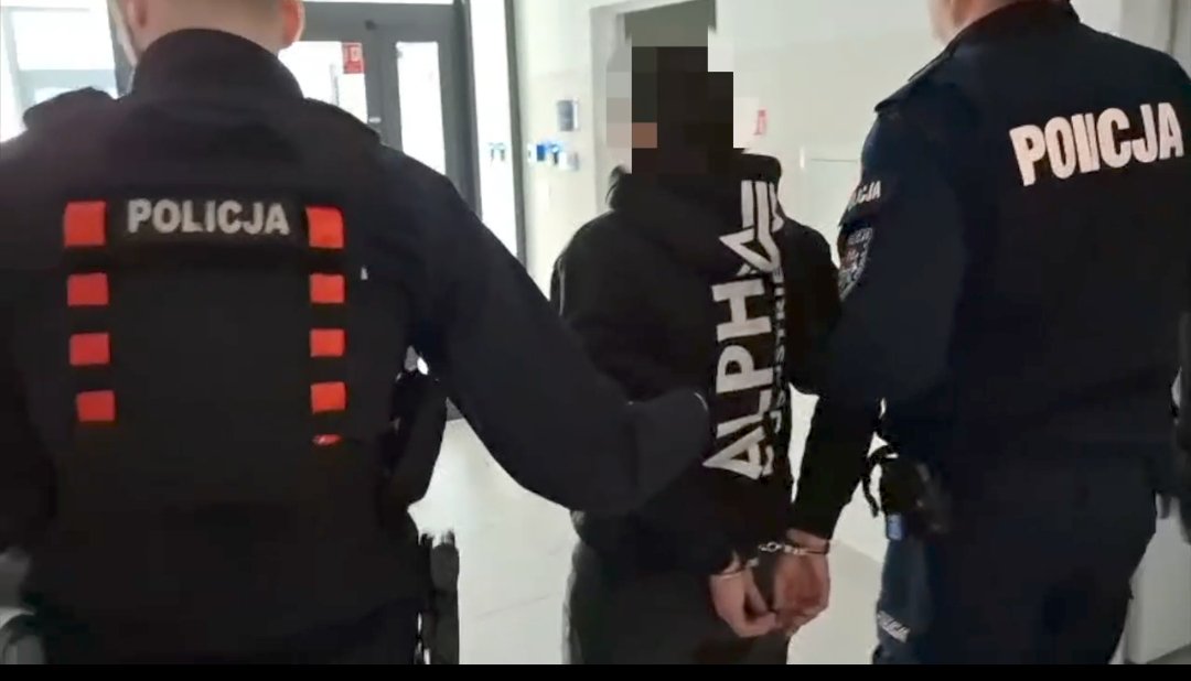 Groźni przestępcy zatrzymani po pościgu w Halinowie 