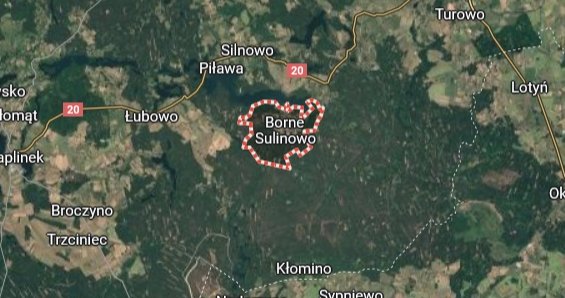 Niezidentyfikowany obiekt, który spadł w Bornem Sulinowie, nie jest niebezpieczny