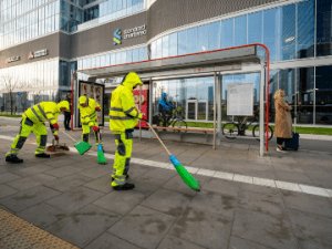 Sprzątanie miasta dopasowane do pogody