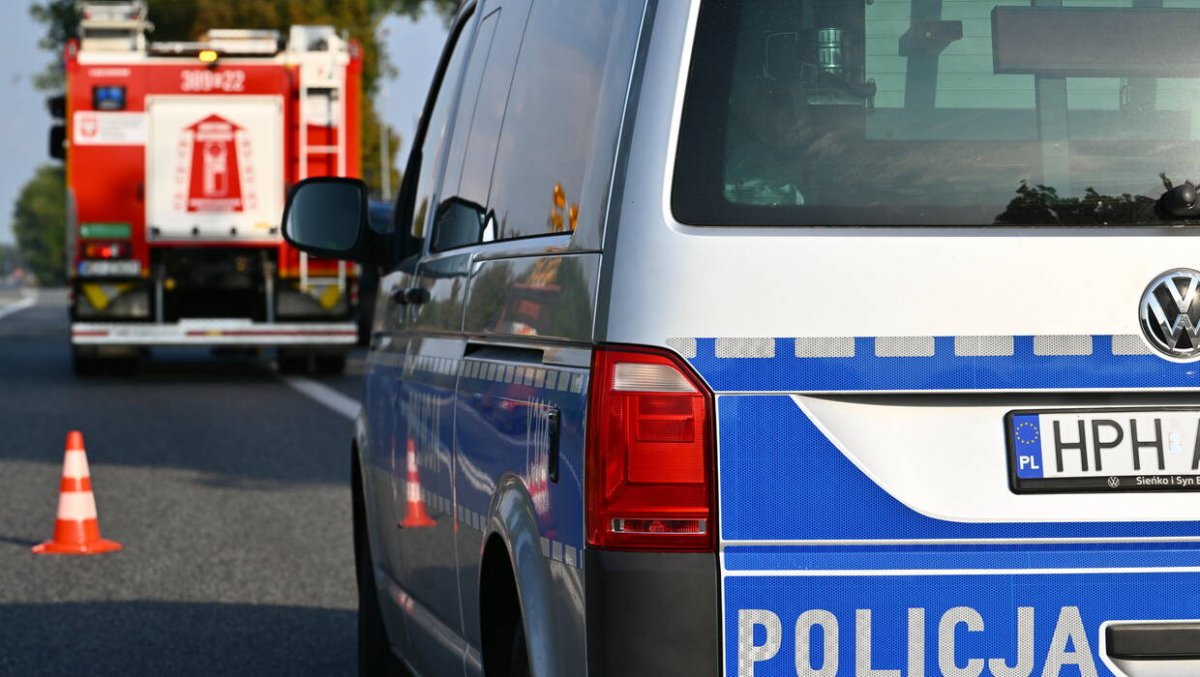 Tragiczny wypadek na DK10. Dwie ofiary śmiertelne, przeżyło tylko dziecko