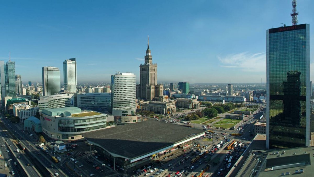 Mroźny poranek i słoneczne popołudnie na Mazowszu