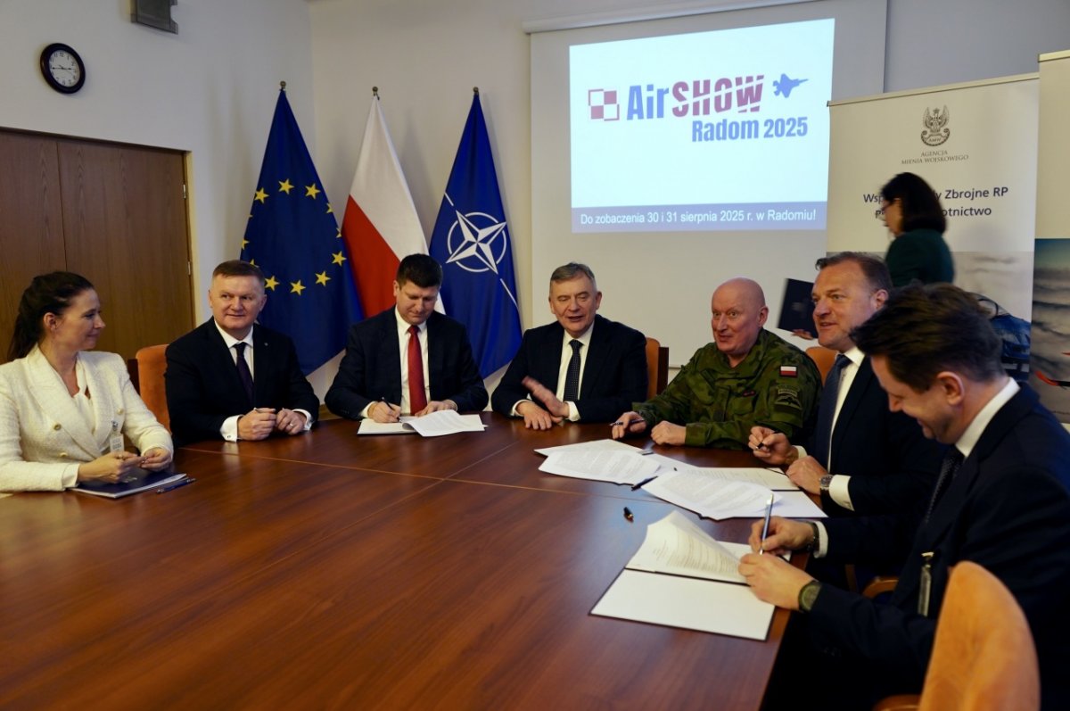 Porozumienie w sprawie organizacji Air Show Radom 2025 podpisane