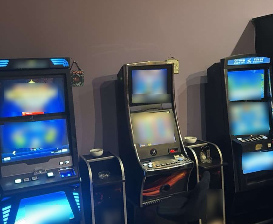 Game over! Nielegalny punkt z automatami w Sochaczewie zlikwidowany