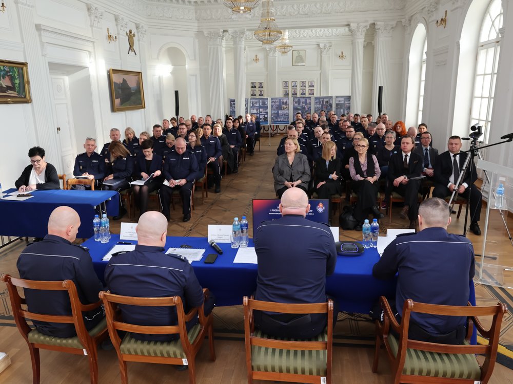 Komenda Stołeczna podsumowała 2024 rok. Policjanci interweniują 1663 razy dziennie