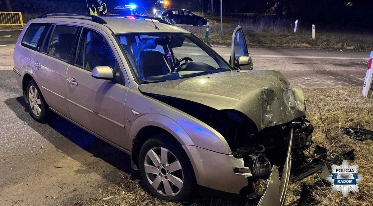Chwila nieuwagi i poważne konsekwencje na drodze