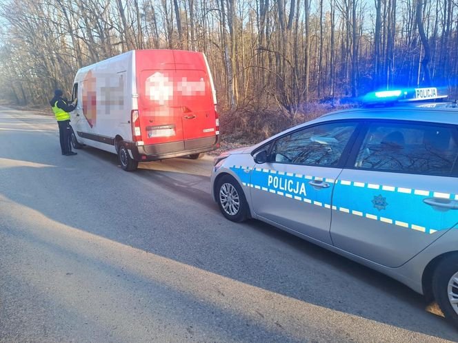 Policja skontrolowała kurierów – prawie 700 mandatów w dwa dni