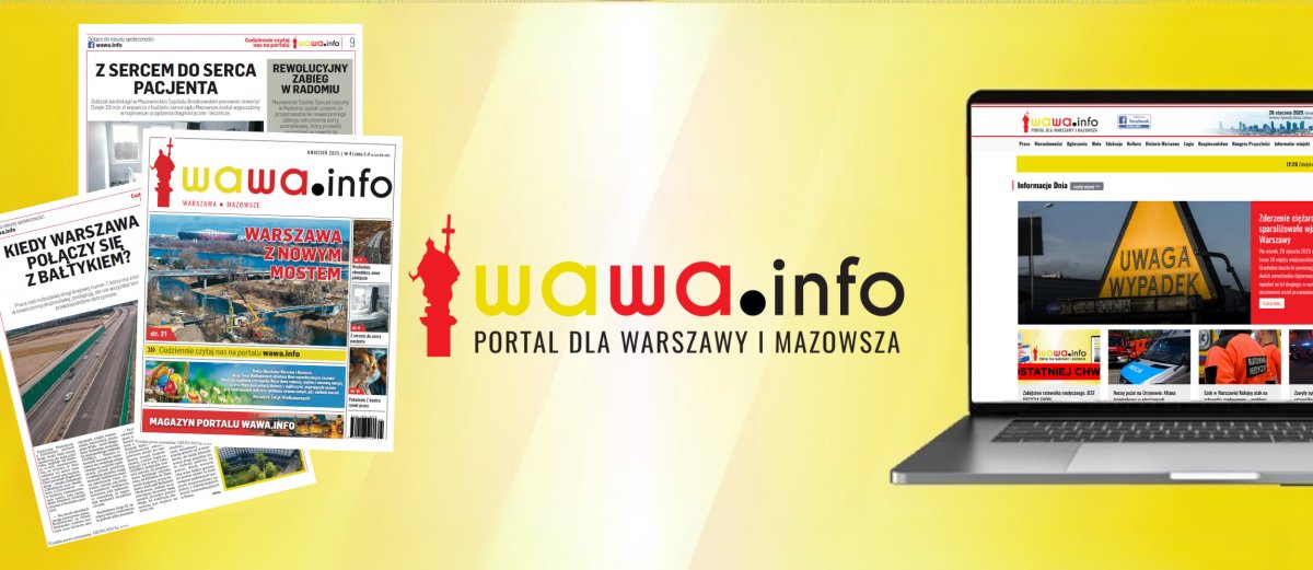 Odkryj Warszawę na nowo z Wawa.info! Kwietniowe wydanie już w sprzedaży!