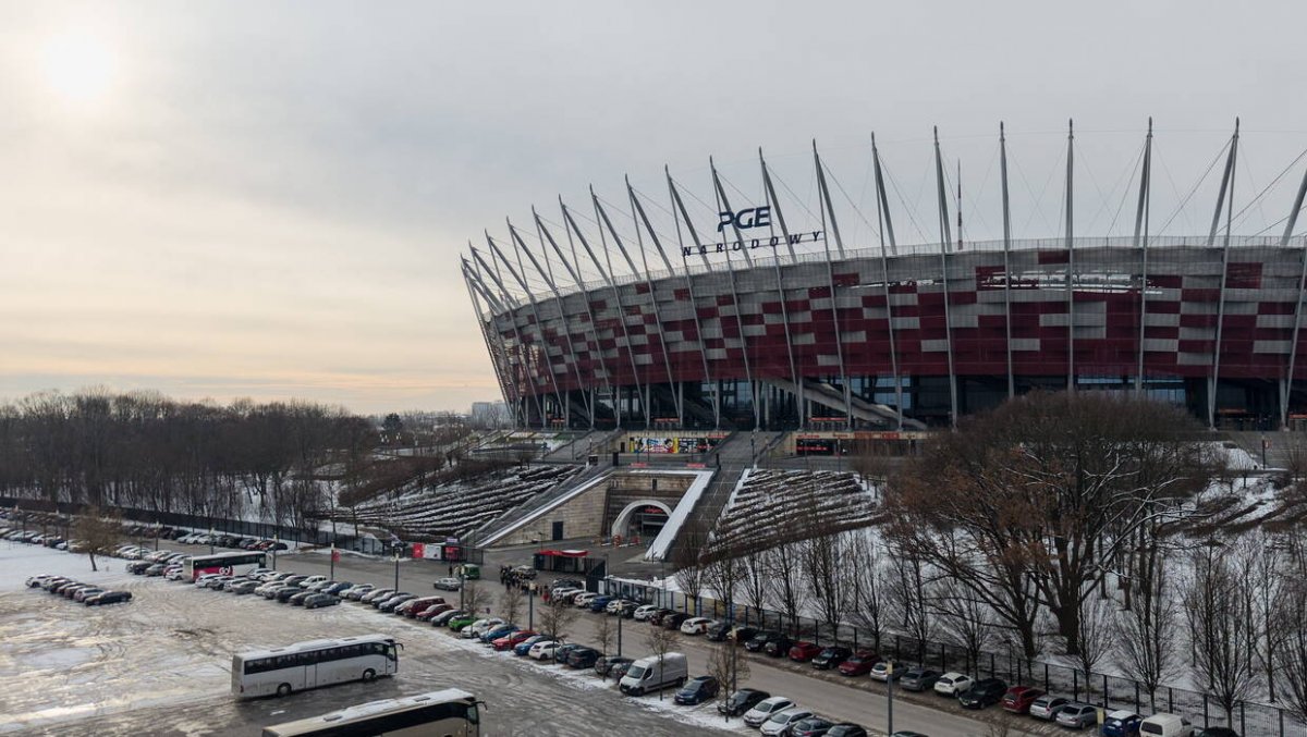 Utrudnienia wokół Stadionu Narodowego