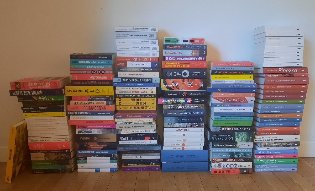 150 książek walczy o Nagrodę Kapuścińskiego