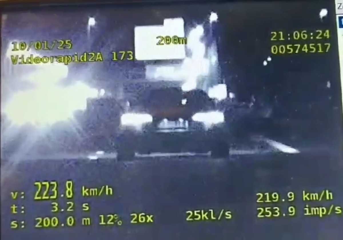 Na S7 kierowca audi przekroczył prędkość o 103 km/h