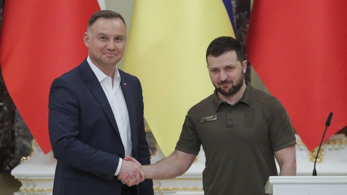 Możliwe utrudnienia w ruchu w związku z wizytą prezydenta Ukrainy