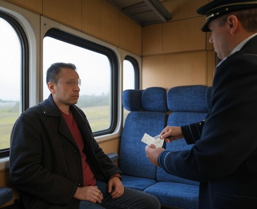 Jazdę pociągiem „na gapę” zakończył w areszcie
