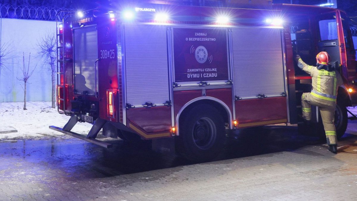 Podpalił pustostan, jedna osoba nie żyje