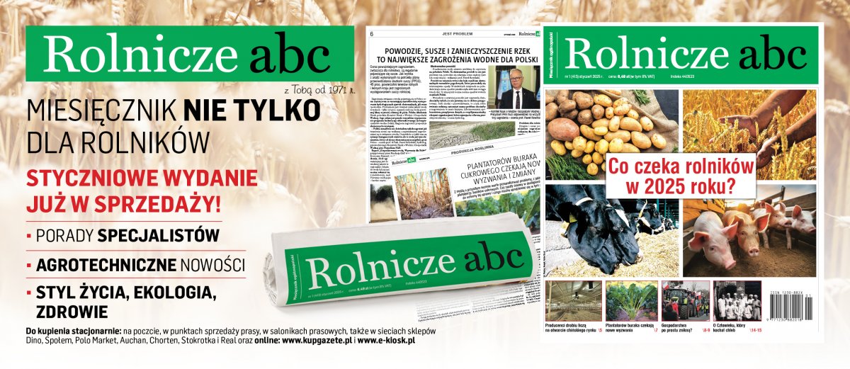 Rolnicze abc - styczeń 2025