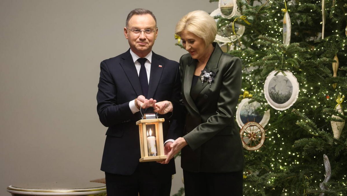 Harcerze przynieśli Betlejemskie Światło Pokoju do Pałacu Prezydenckiego