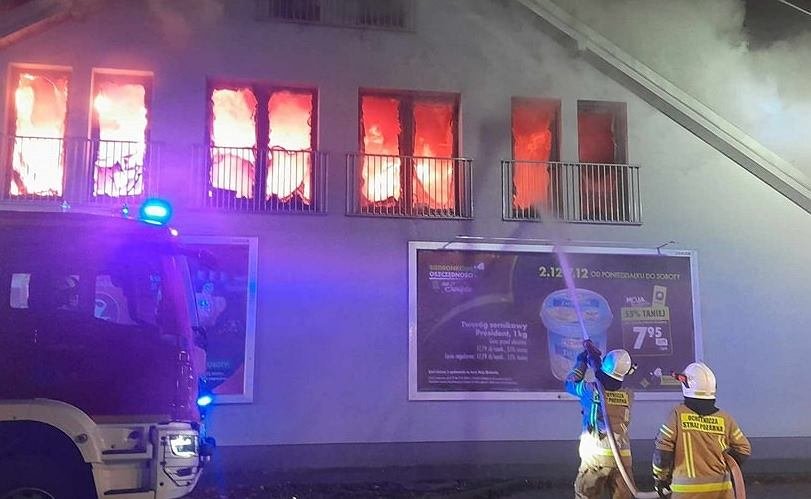 To było podpalenie!