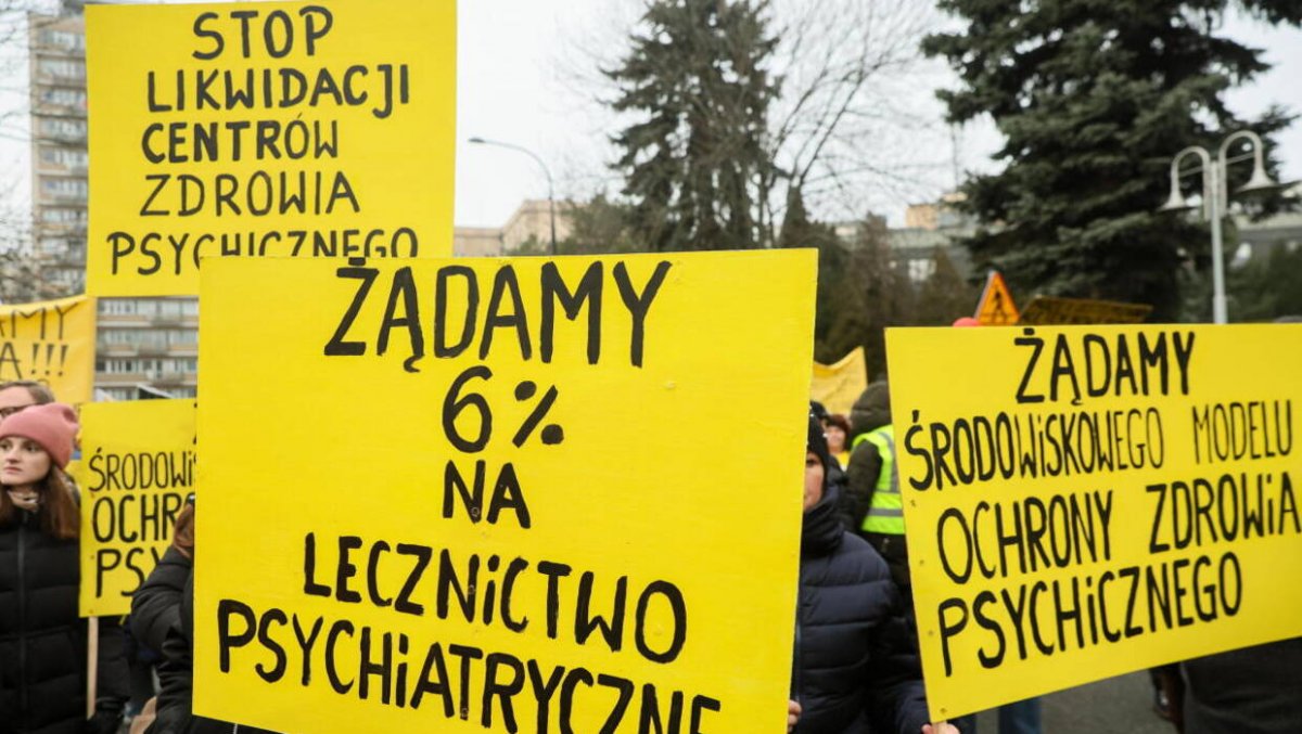 Manifestacja w żółci: Czy zdrowie psychiczne znajdzie obrońców?