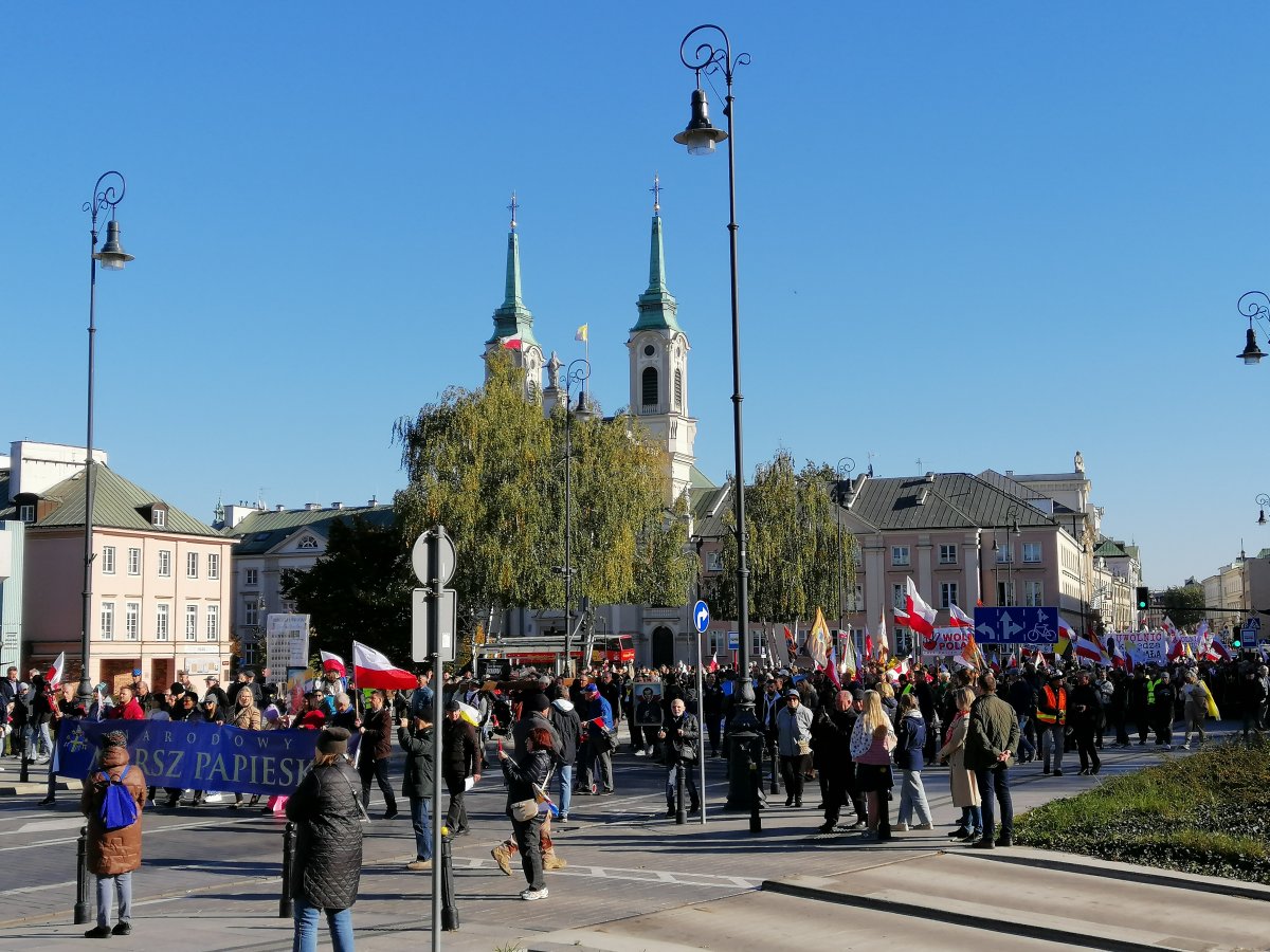 [GALERIA] Narodowy Marsz Papieski upamiętnił wielkie postaci polskiego Kościoła