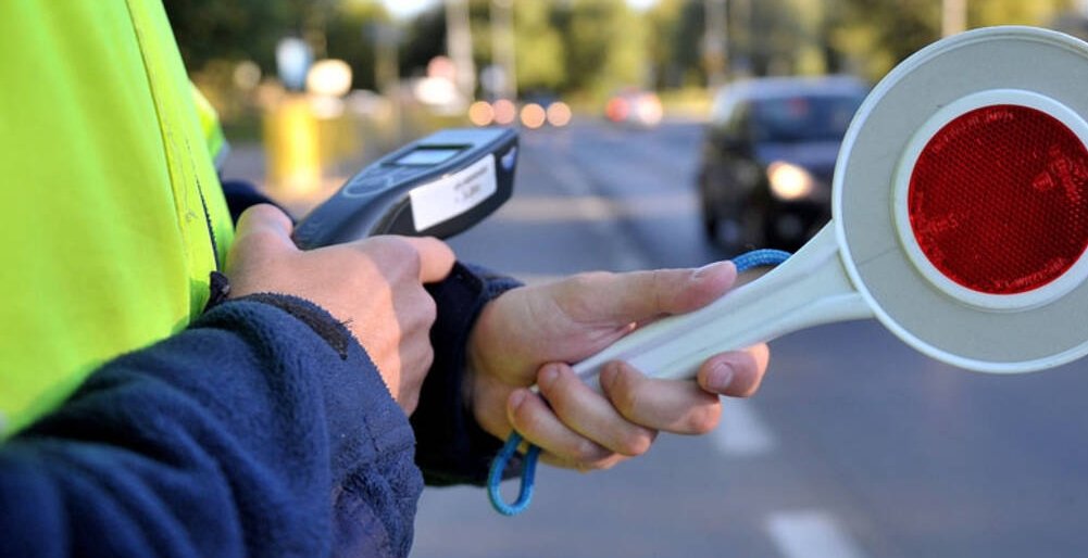 Cyklista na S7: pedałował jak szalony, promile trzymały tempo!