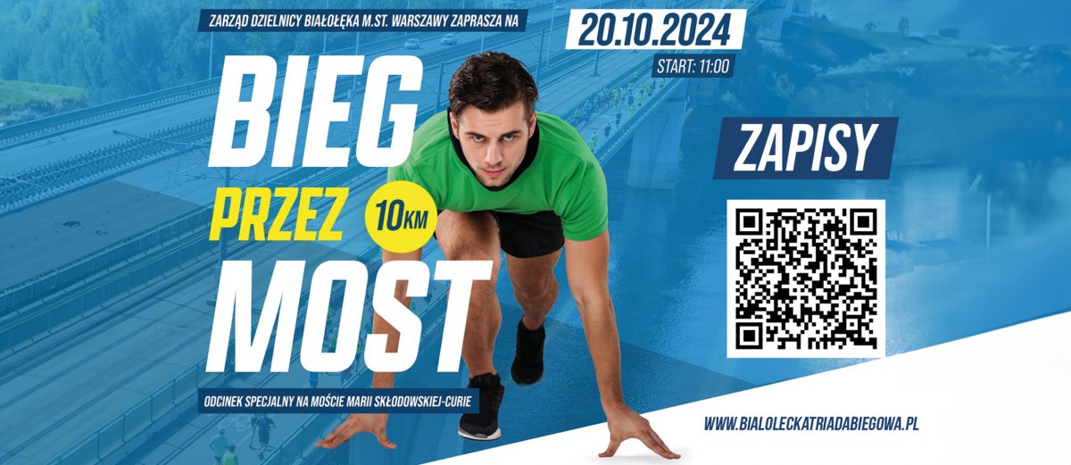 Ruszyły zapisy na Bieg Przez Most 2024! 