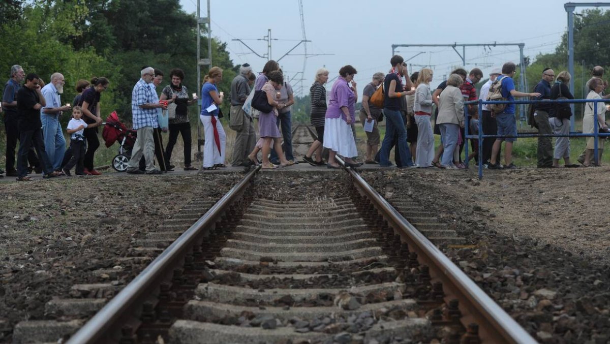 82. rocznica zagłady gett w Otwocku, Falenicy i Rembertowie