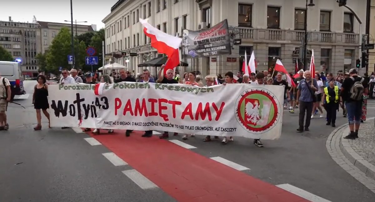 Marsz Wołyński przeszedł przez stolicę