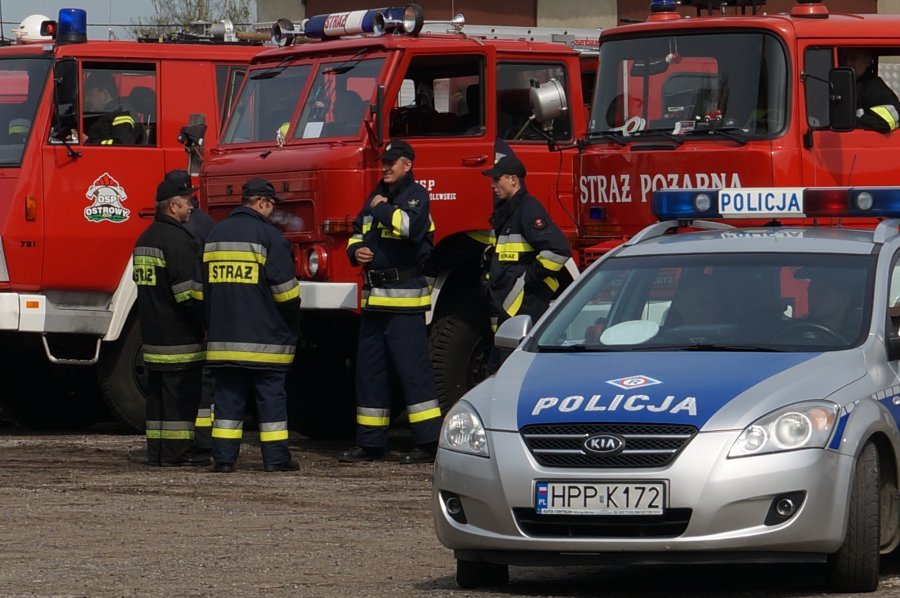 Pożar zabytkowego kościoła p.w. Św. Heleny w Nowym Sączu 