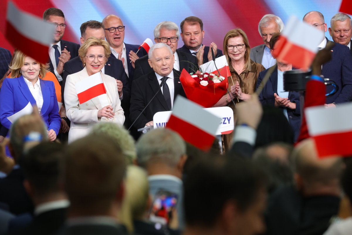 Prezes PiS reaguje na wyniki: 