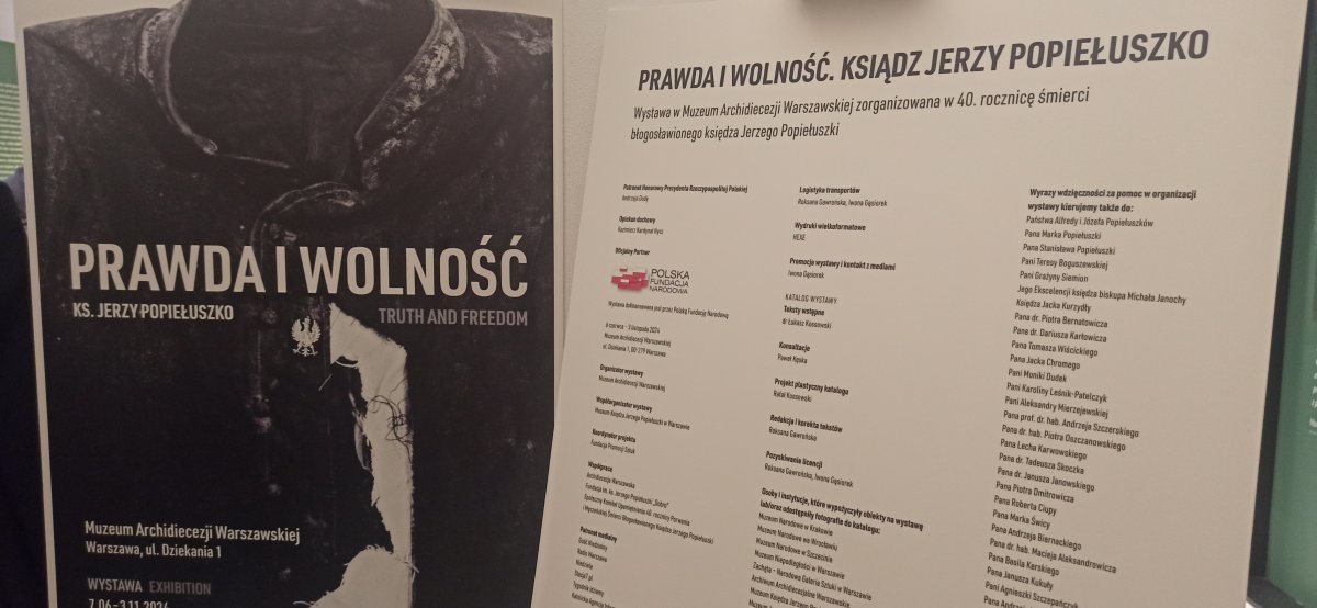 Wystawa o ks. Jerzym Popiełuszce już otwarta [ZDJĘCIA]